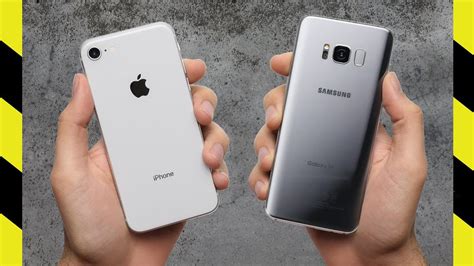 iphone 8 vs galaxy s8 drop test|iPhone 8 vs. Galaxy S8: Samsung Wins Flagship Phone Battle.